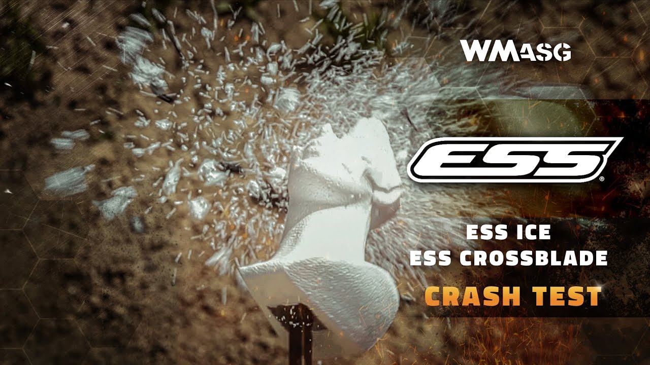 Rozwaliliśmy okulary ESS czyli crash test ESS ICE Naro i Crossblade