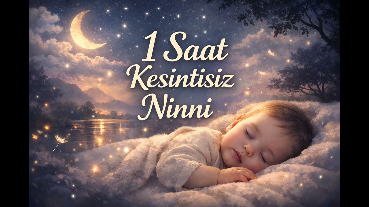 1 Saat Kesintisiz Ninni Dandini Dandini Dastana | Bebekleri Hızlı Uyutan Ninni #uyku #bebek #ninni 