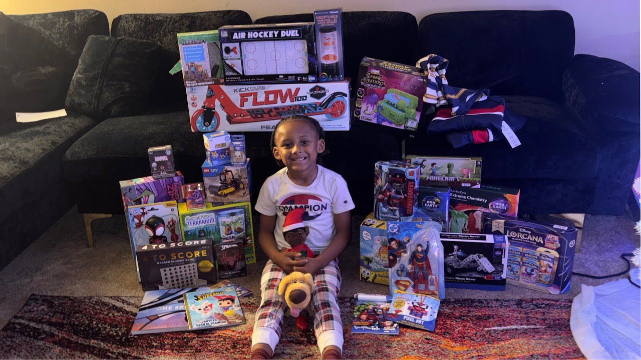 Santa Came! 🎅 Christmas Morning Gift Opening with My Son