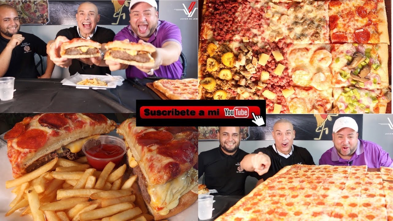 Hamburger y Pizza o PizzaBurger en  El Paseo Restaurant - Vlog #83