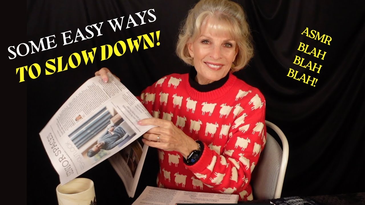 Slowing Down! Some Easy Ideas To Downshift! #asmr