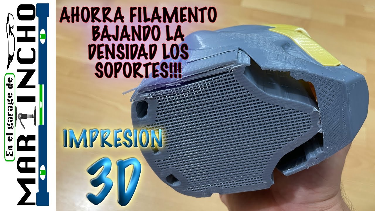 TUTORIAL : Como Bajar la Densidad de los Soportes en Impresion 3D ( Ahorra TIEMPO y DINERO )