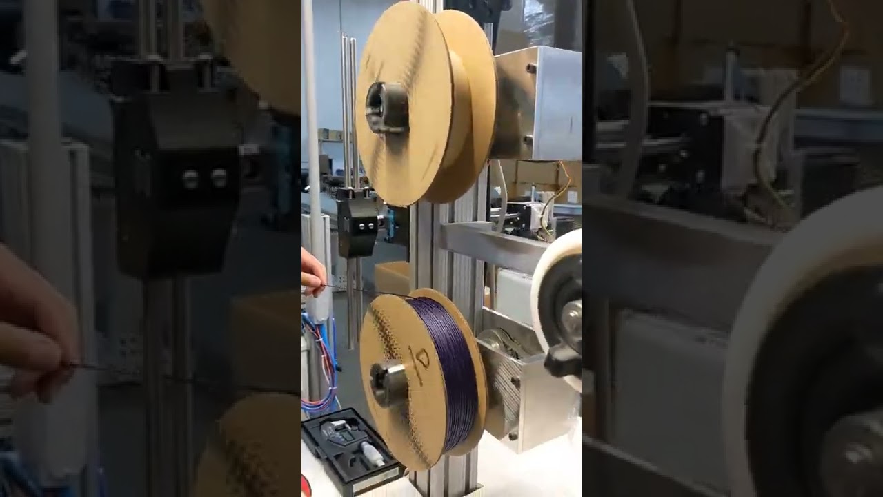 The royal treatment! Galactic Empire Purple #3dprinting #filament made from scratch by Protoplant
