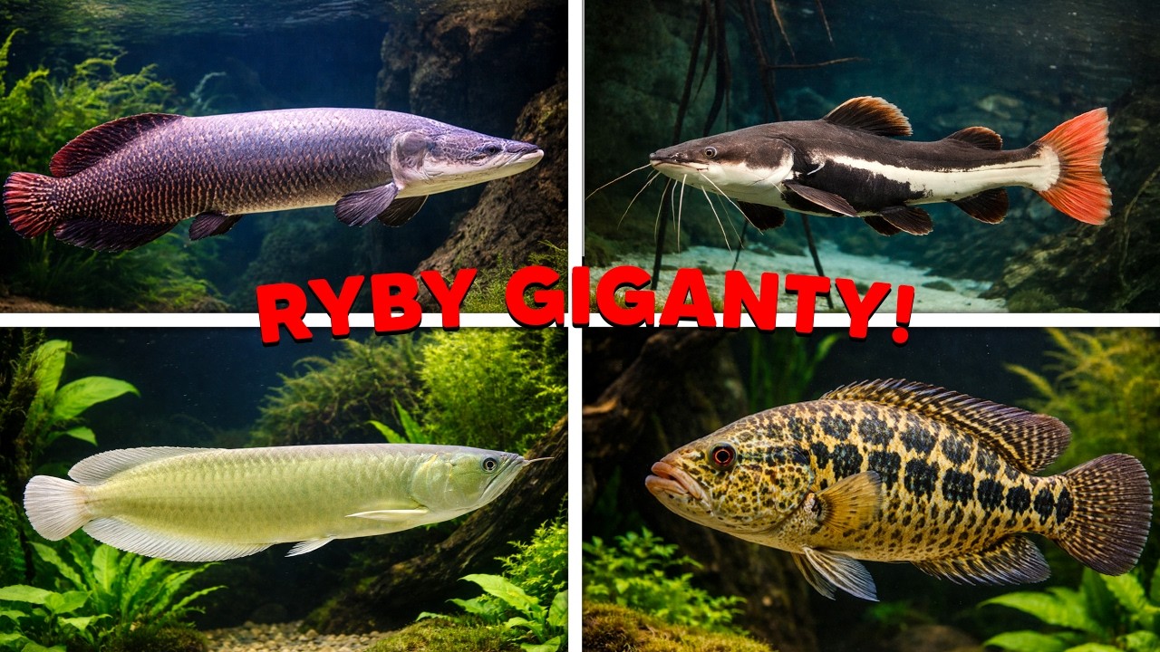 10 RYB KTÓRE SZYBKO BĘDĄ ZA DUŻE DO TWOJEGO AKWARIUM!