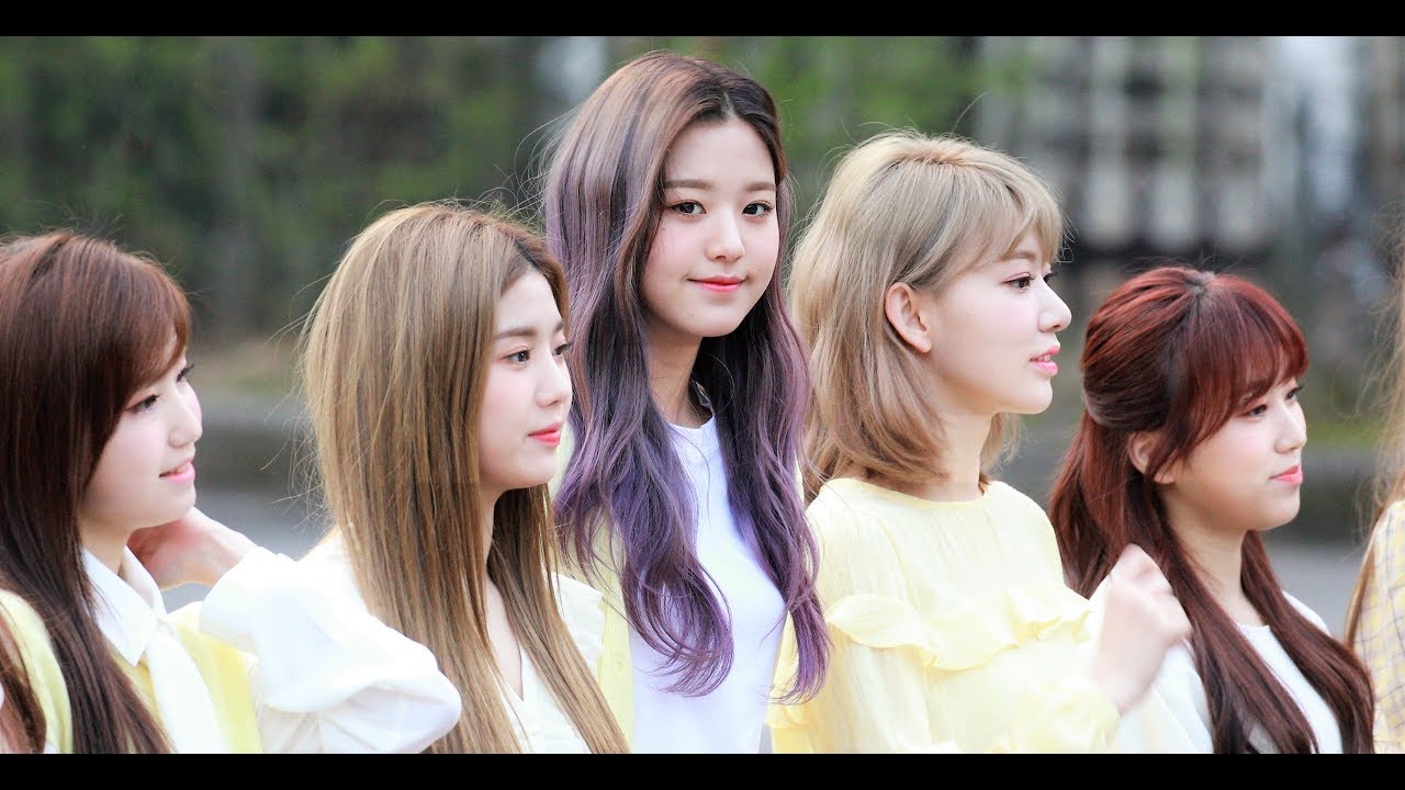 190412 아이즈원(IZONE) 장원영 focus 출근 - kbs 뮤직뱅크
