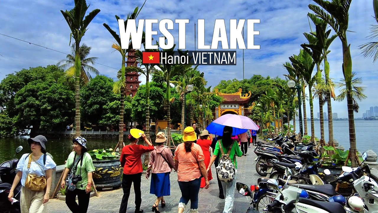 What to See at West Lake? Hanoi, Vietnam 🇻🇳 - Virtual Walking Tour [4K]