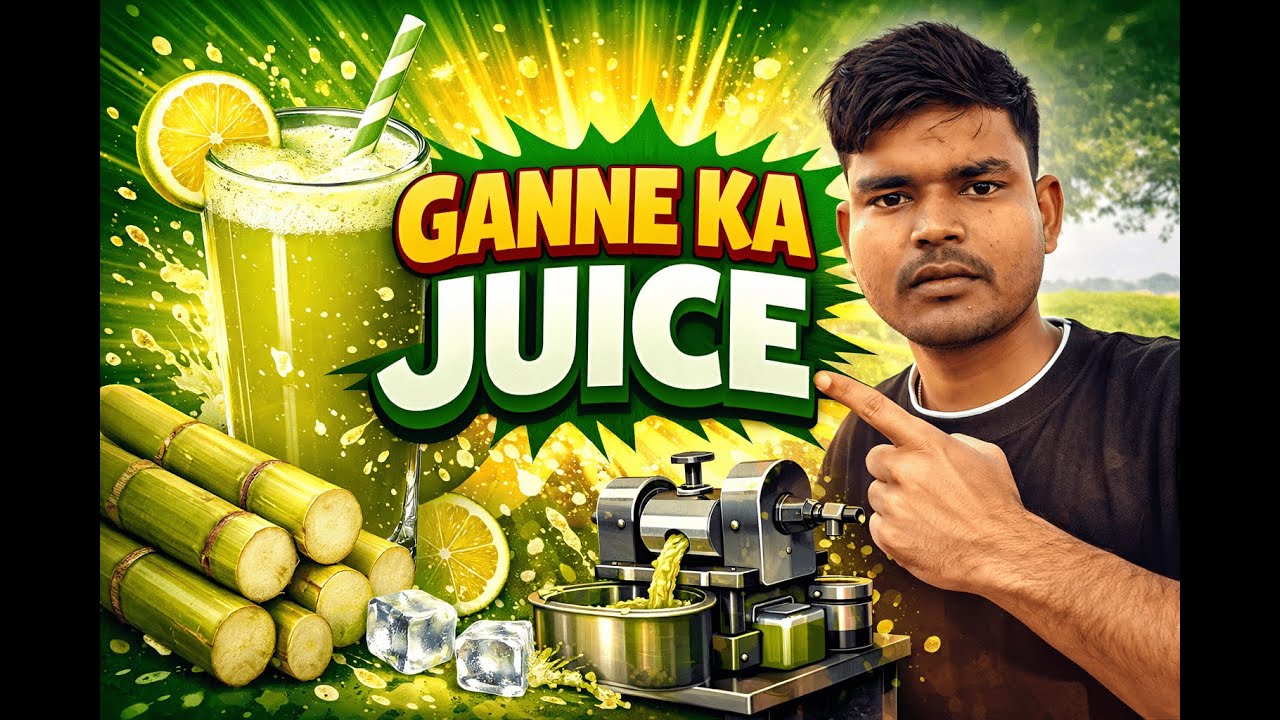 Fresh Sugarcane Juice Making in Village | Pure Desi Ganne Ka Ras #vlog #sugarcane juice #desi drinks
