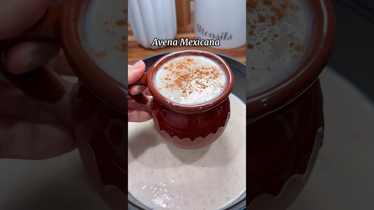 Avena mexicana #postre #receta #mexicanfood #shorts