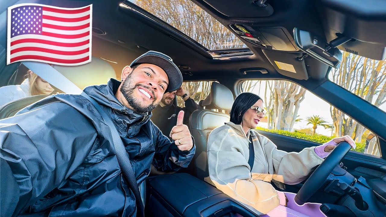 A PRIMEIRA VEZ DA BRUNA DIRIGINDO UM CARRO 0KM NOS ESTADOS UNIDOS 😱&lsaquo; Danilo Crespo &rsaquo;