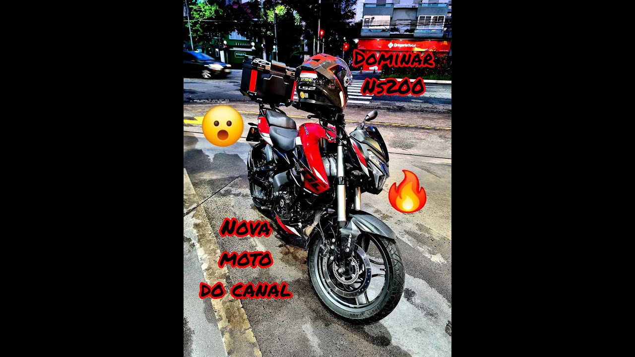 ESTAMOS DE BAJAJ DOMINAR NS200!!!