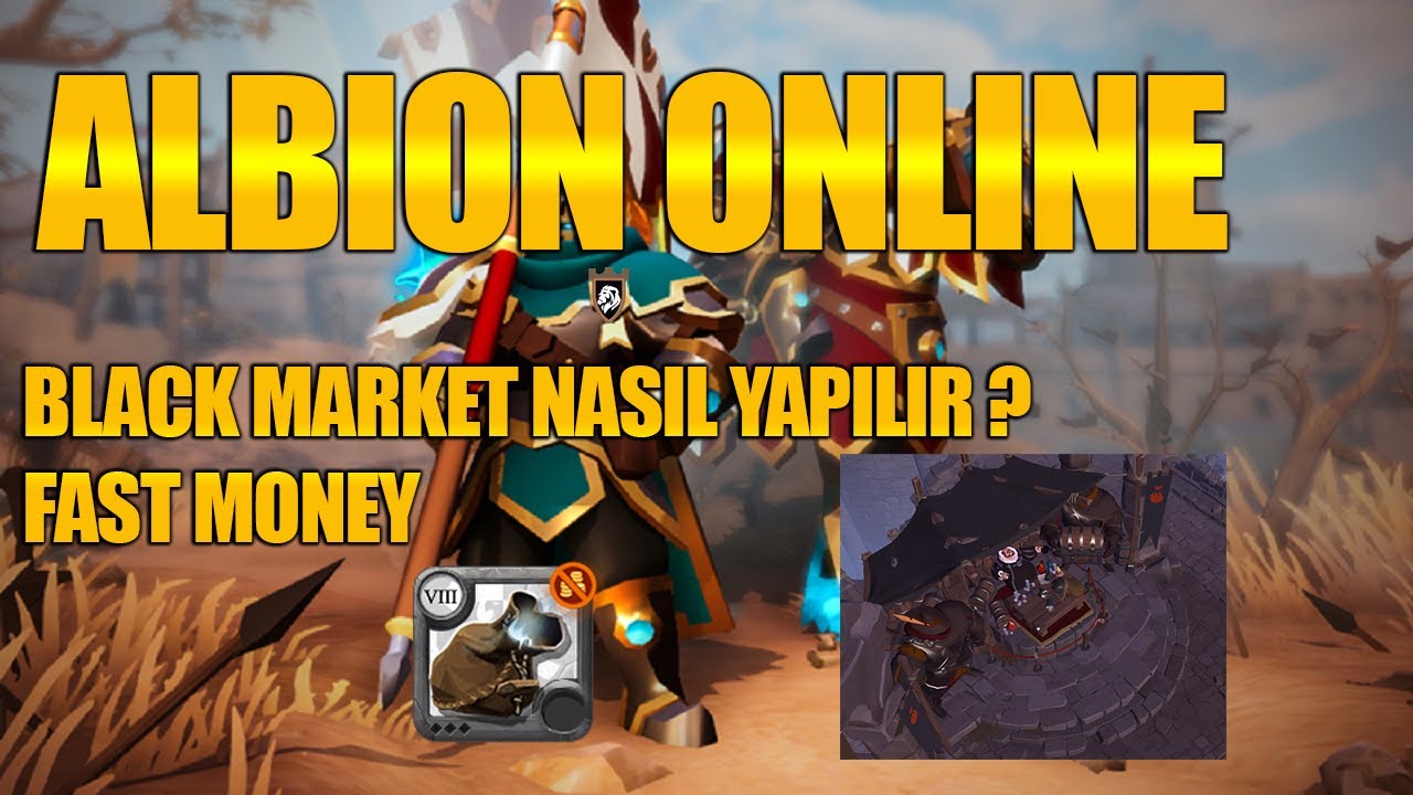 Albion Online BLACK MARKET REHBERİ G&Uuml;NCEL 2020