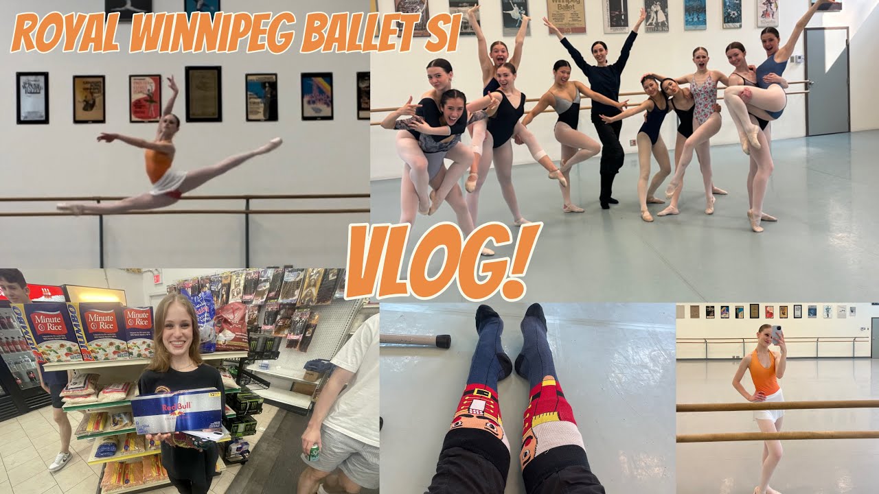 Royal Winnipeg Ballet, Summer intensive Vlog!🇨🇦🤗 #ballerina #danceworld #balletworld  #redbull ￼