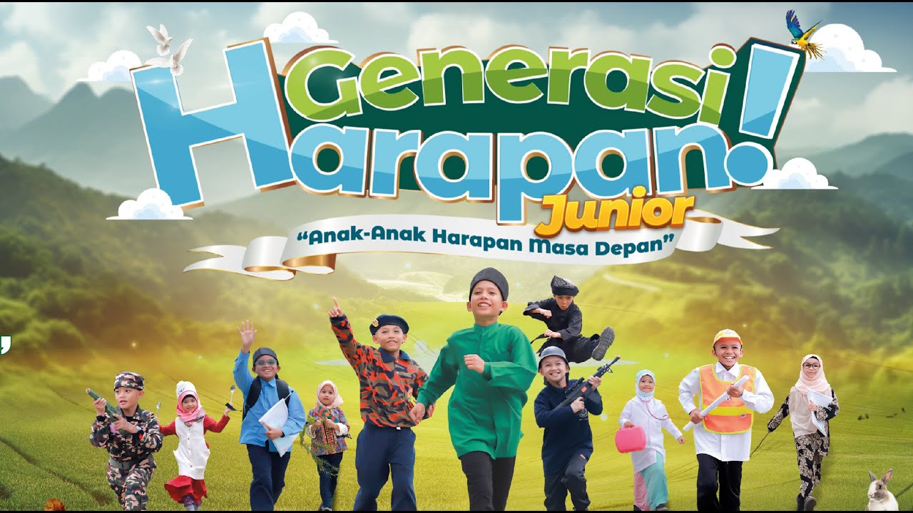 PROMO ALBUM GENERASI HARAPAN JUNIOR : ANAK-ANAK HARAPAN MASA HADAPAN