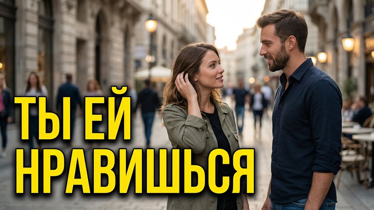 3 признака, что ты ей понравился (она сама это выдает)