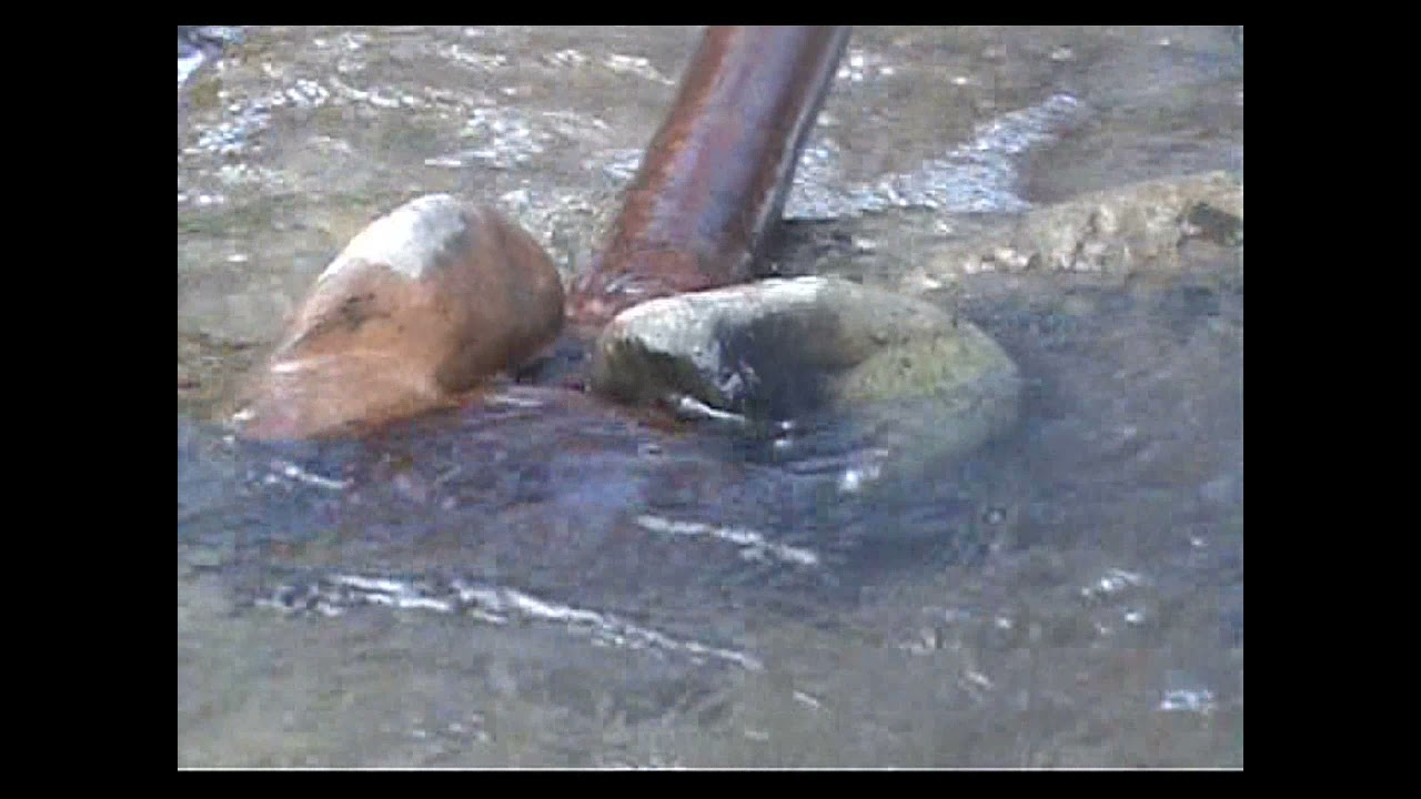 Der hydraulische Widder ohne Einlaufgefälle - das gibt es nur bei uns.