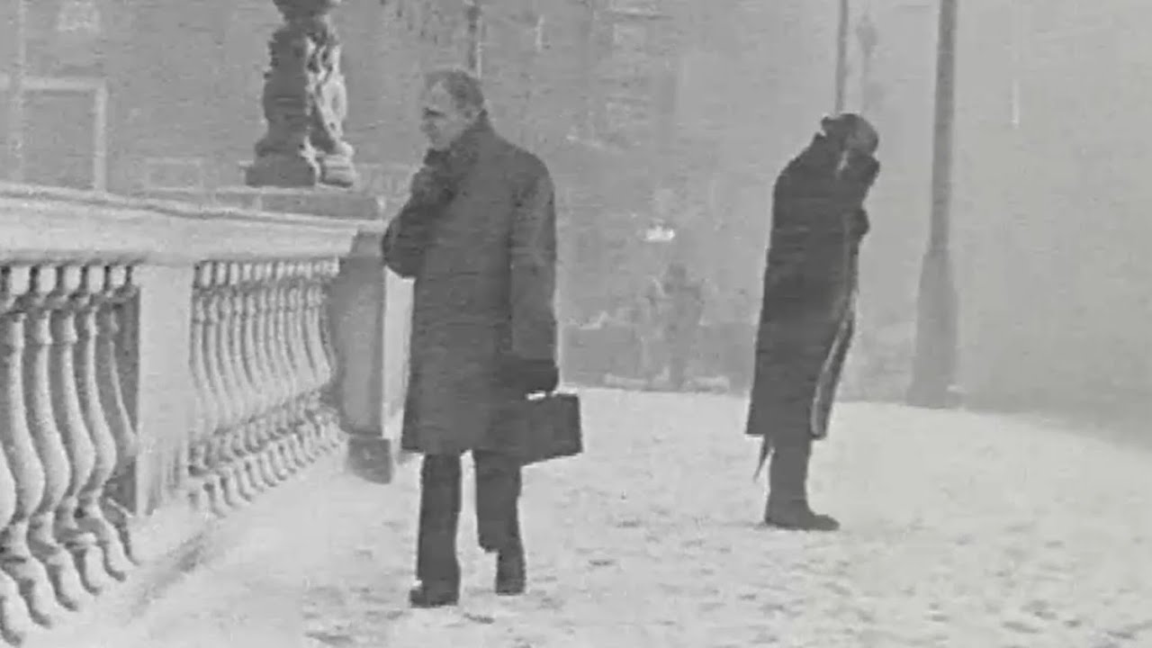 Snow Blizzard Hits Ireland, 1962