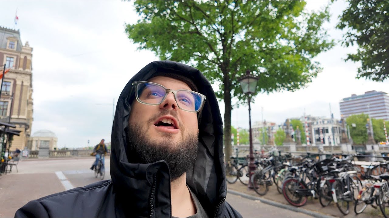 Primeiro dia em Amsterdã com minha namorada (já queremos morar aqui)