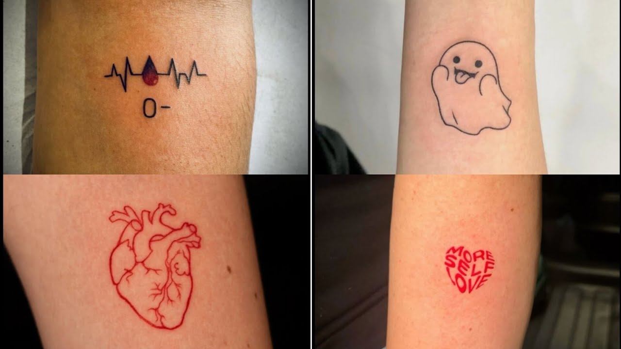 Four attractive and googoli tattoos