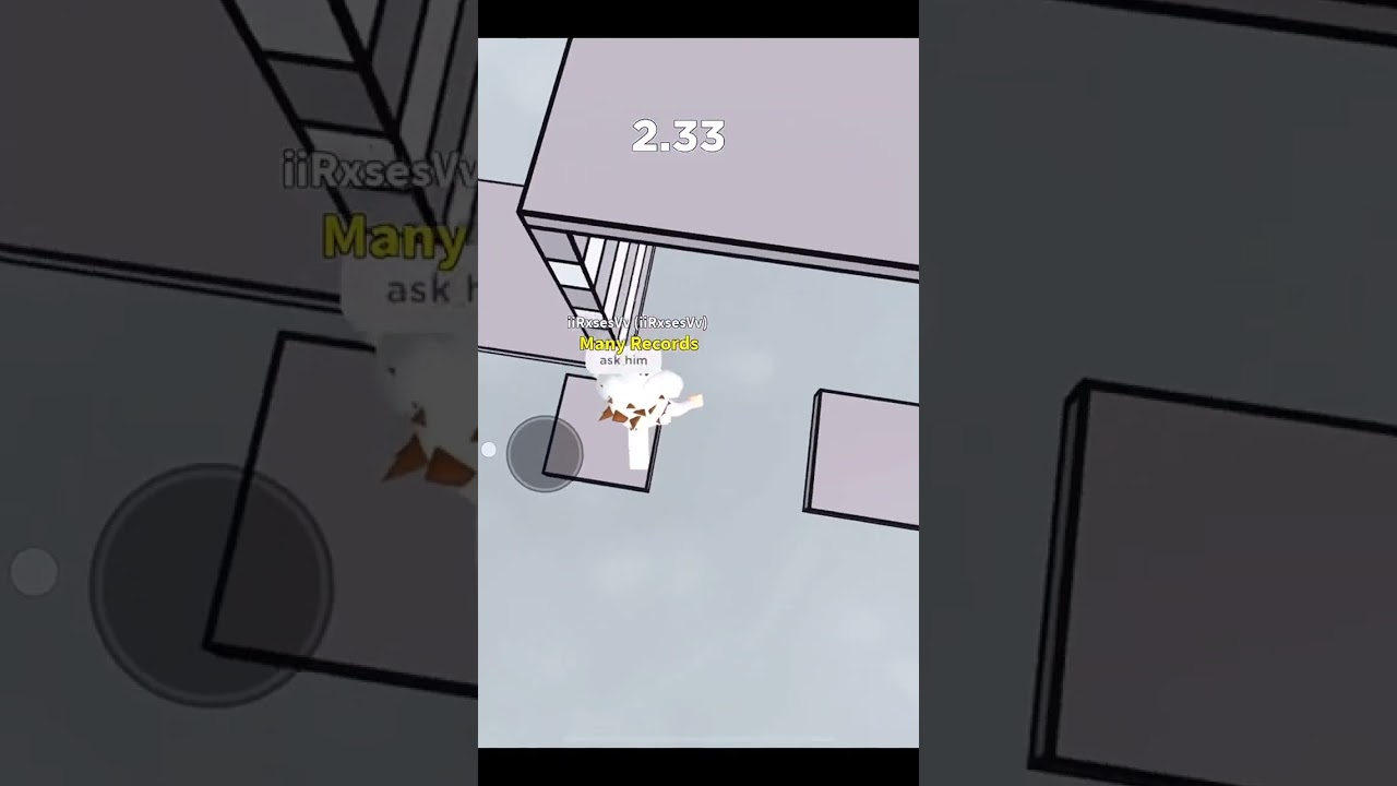 ⚡️Insane Baller Main Obby Speedrun in Gobdev&rsquo;s Time Records!⚡️ #shorts