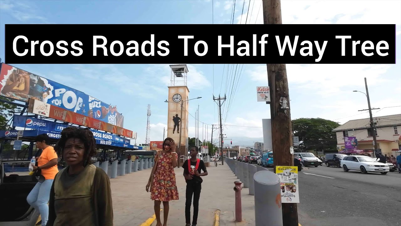 Cross Roads To Half Way Tree, Kingston/St Andrew, Jamaica - Walk Through