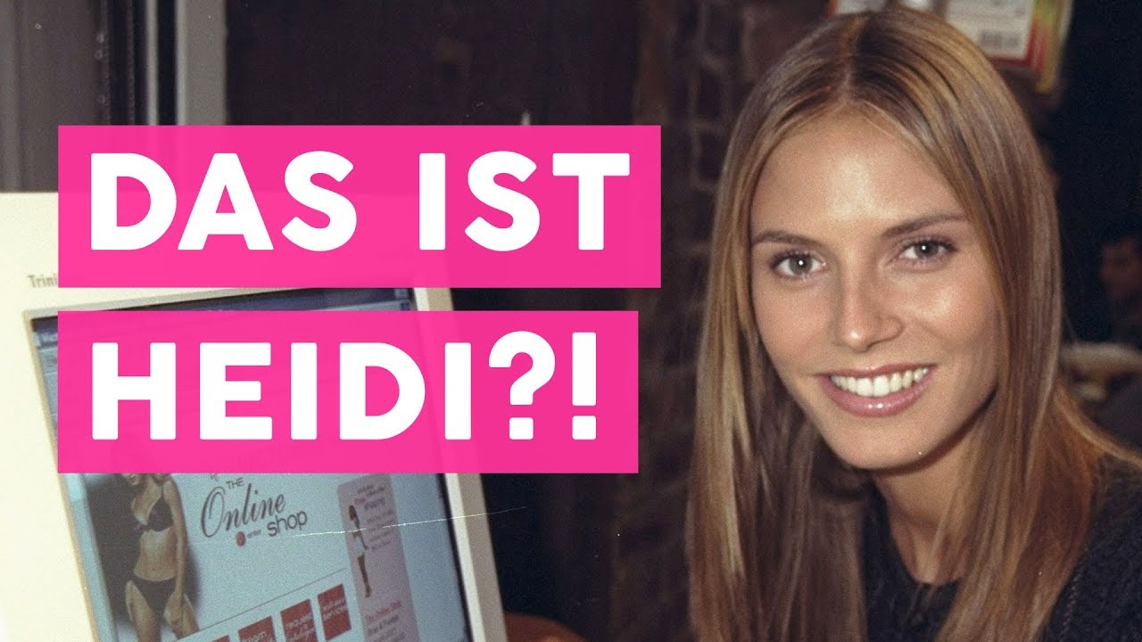 Zeitreise: So sah Heidi Klum als Nachwuchsmodel aus! 😮