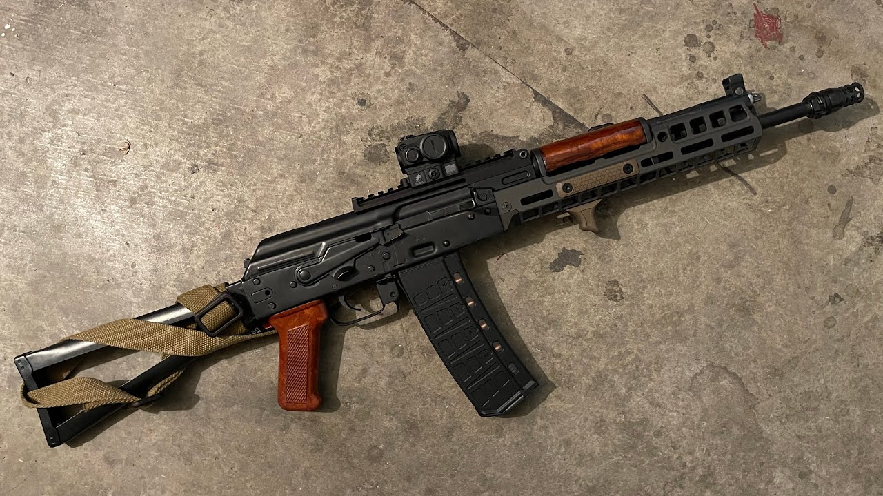 AC Unity 5.56x45mm AK19 Clone Mag Testing with Romarms Champion 2007 NATO AK