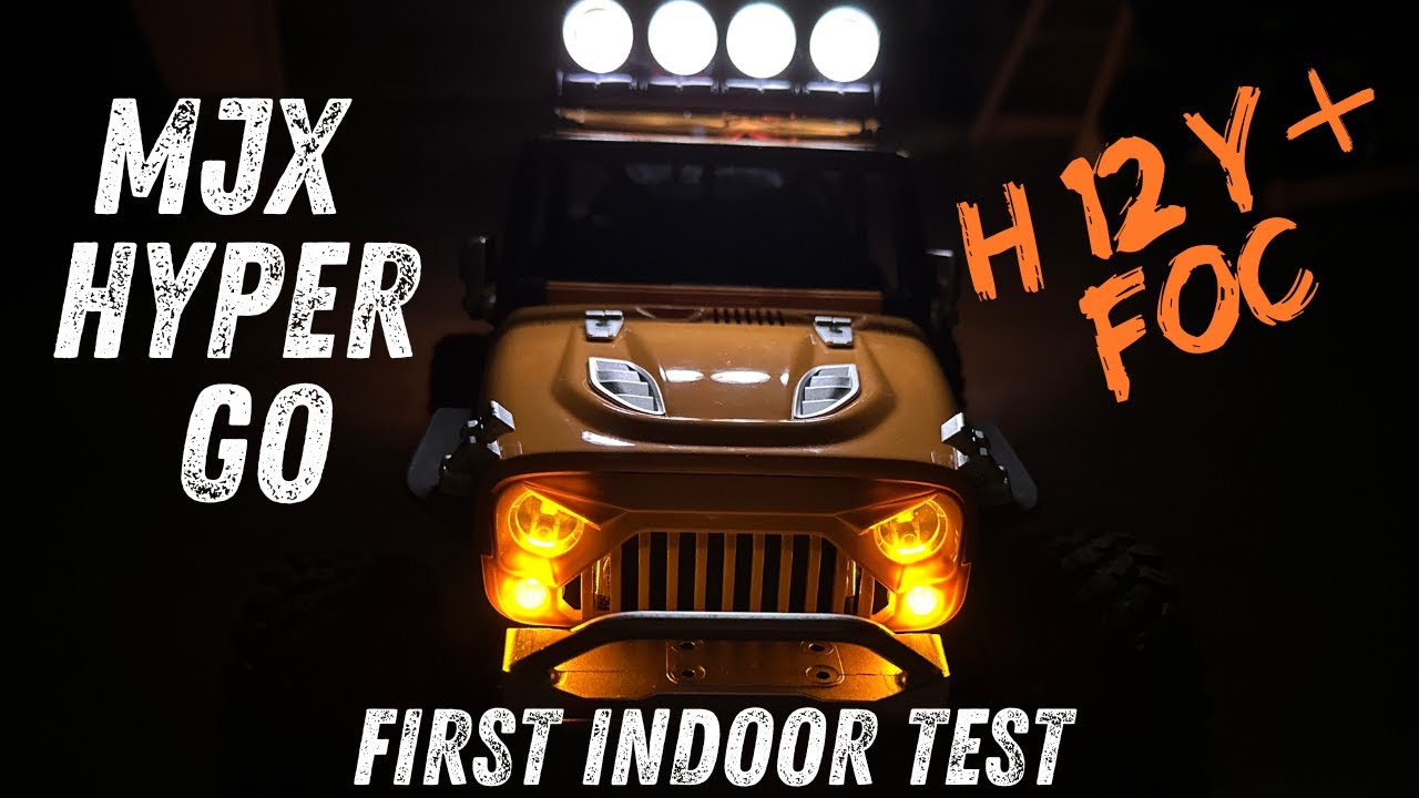 Mjx H12y + First Indoor Test | Foc Esc is Great !
