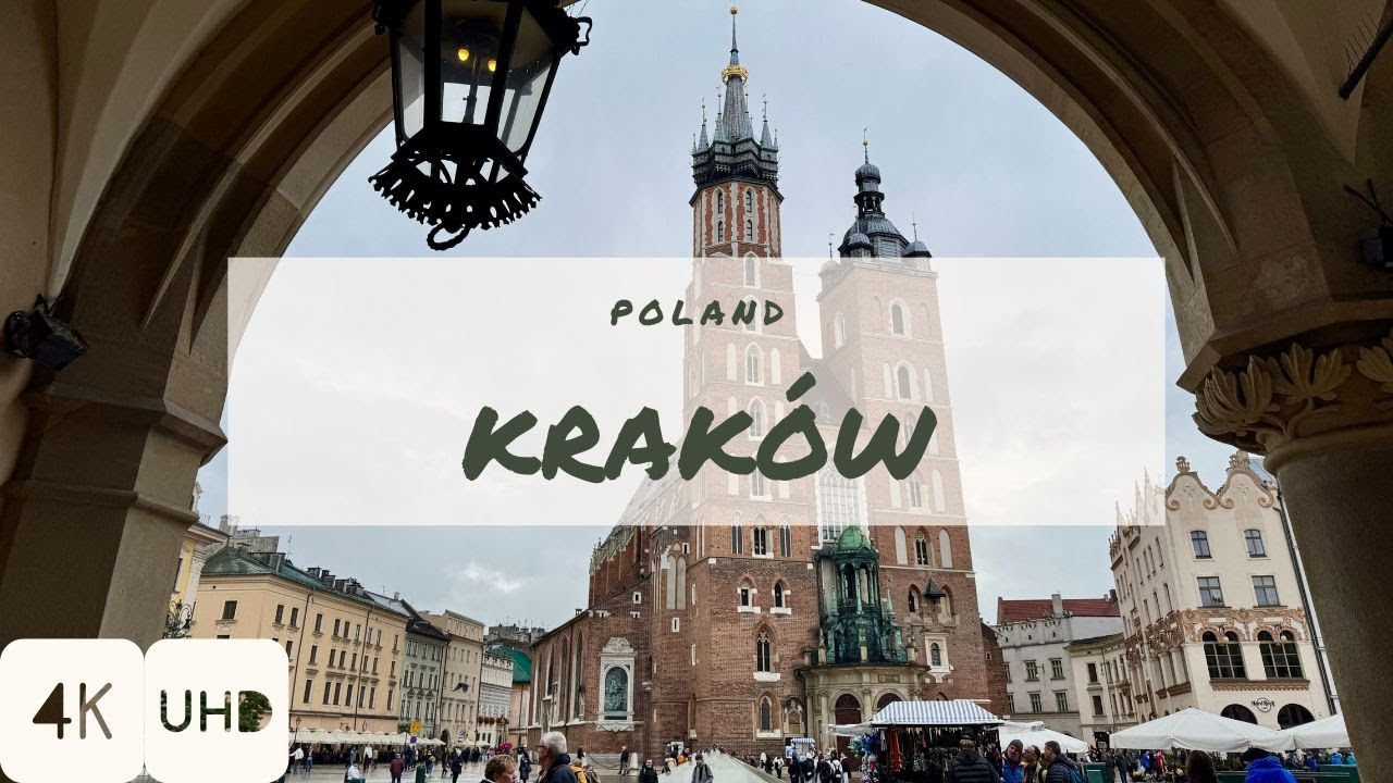 KRAKOW | POLAND | WalkIn (4K HDR City Walking Tour)