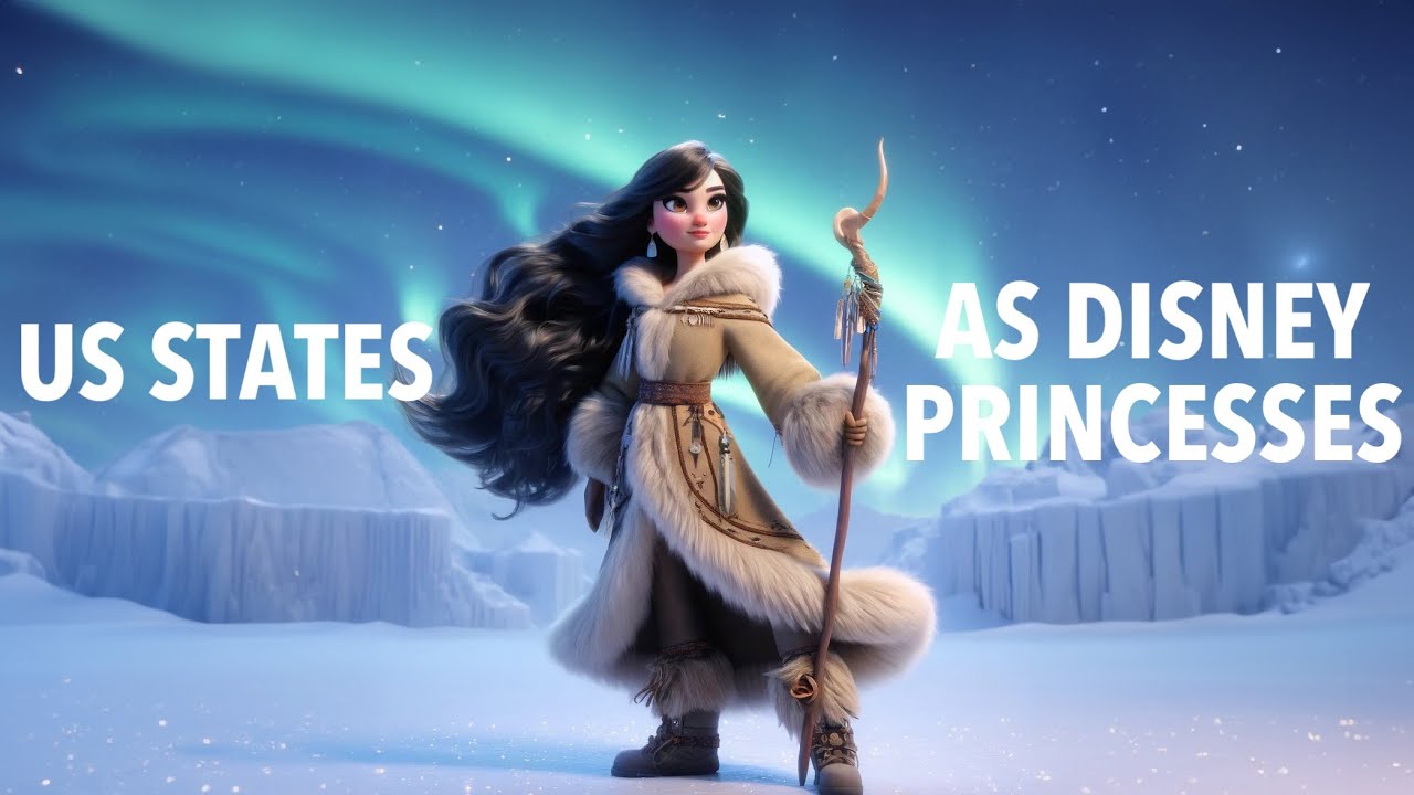 Asking AI to Imagine US States and Territories as Disney Princesses