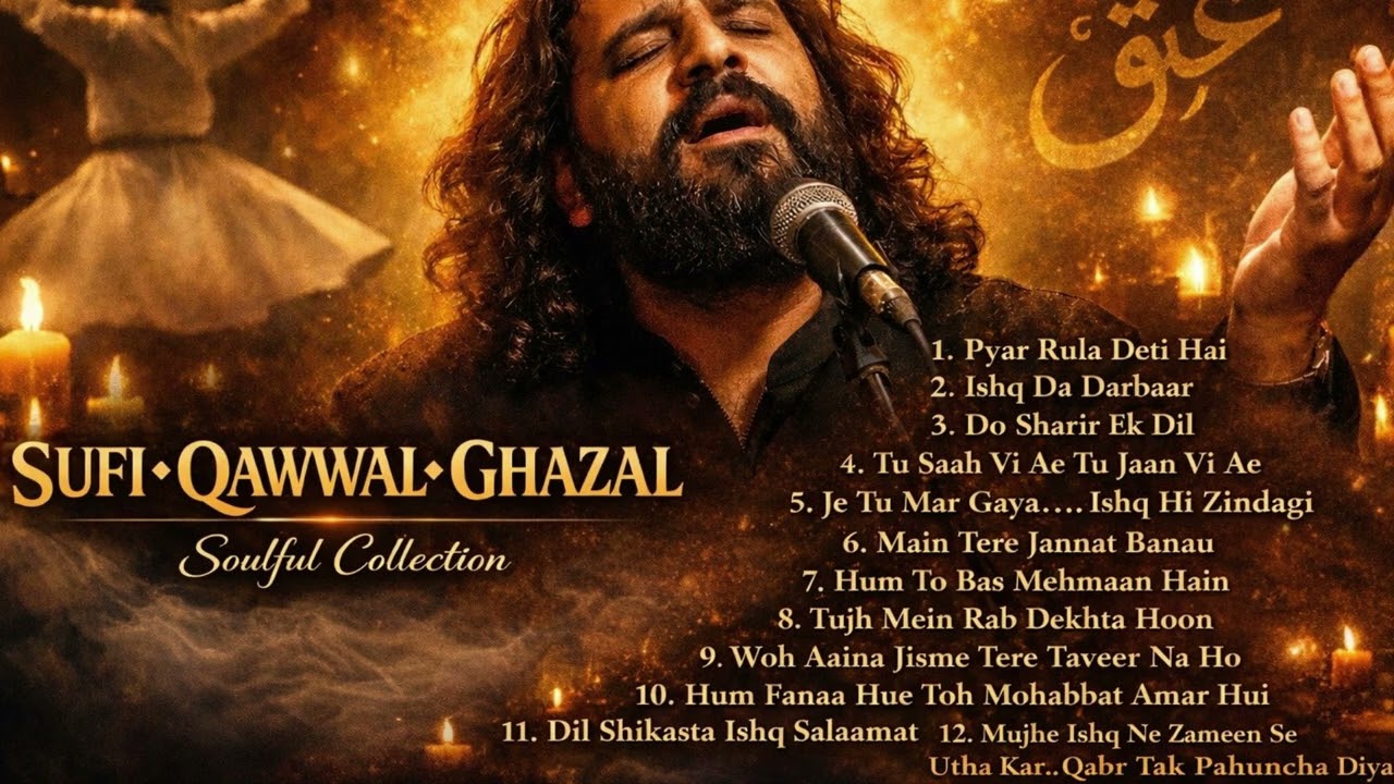 Non Stop Sufi Songs | soulful collections | Top Trending ghazal Sufi Song | Non Stop Music Qawwali