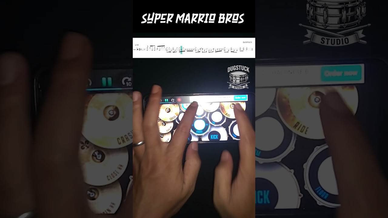 SUPER MARIO BROS (Real Drum Cover) 