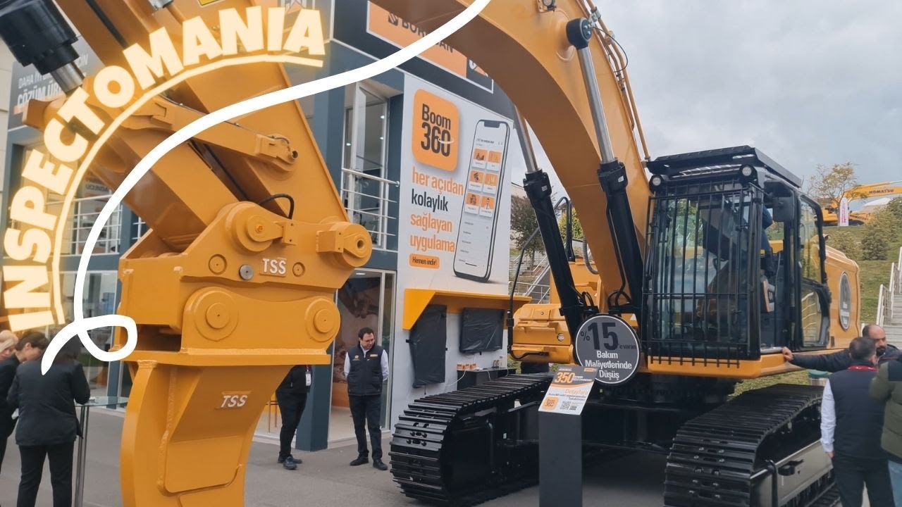 CAT 350 EXCAVATOR - izmir marble fair 2023