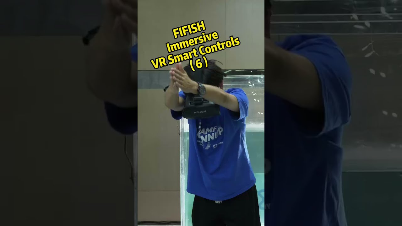 Feel the real insane immersion with the FIFISH VR underwater drone!