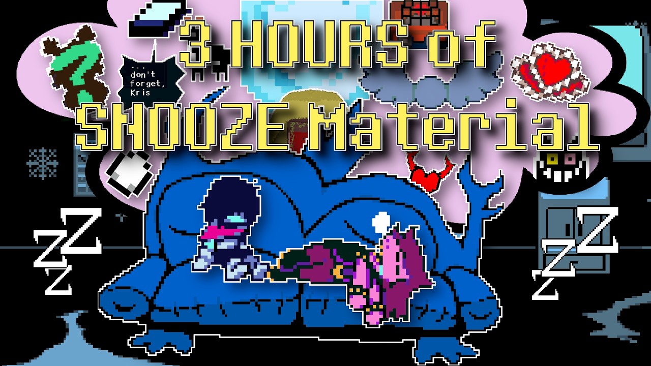 Over 3 HOURS of Deltarune Theories to Sleep To