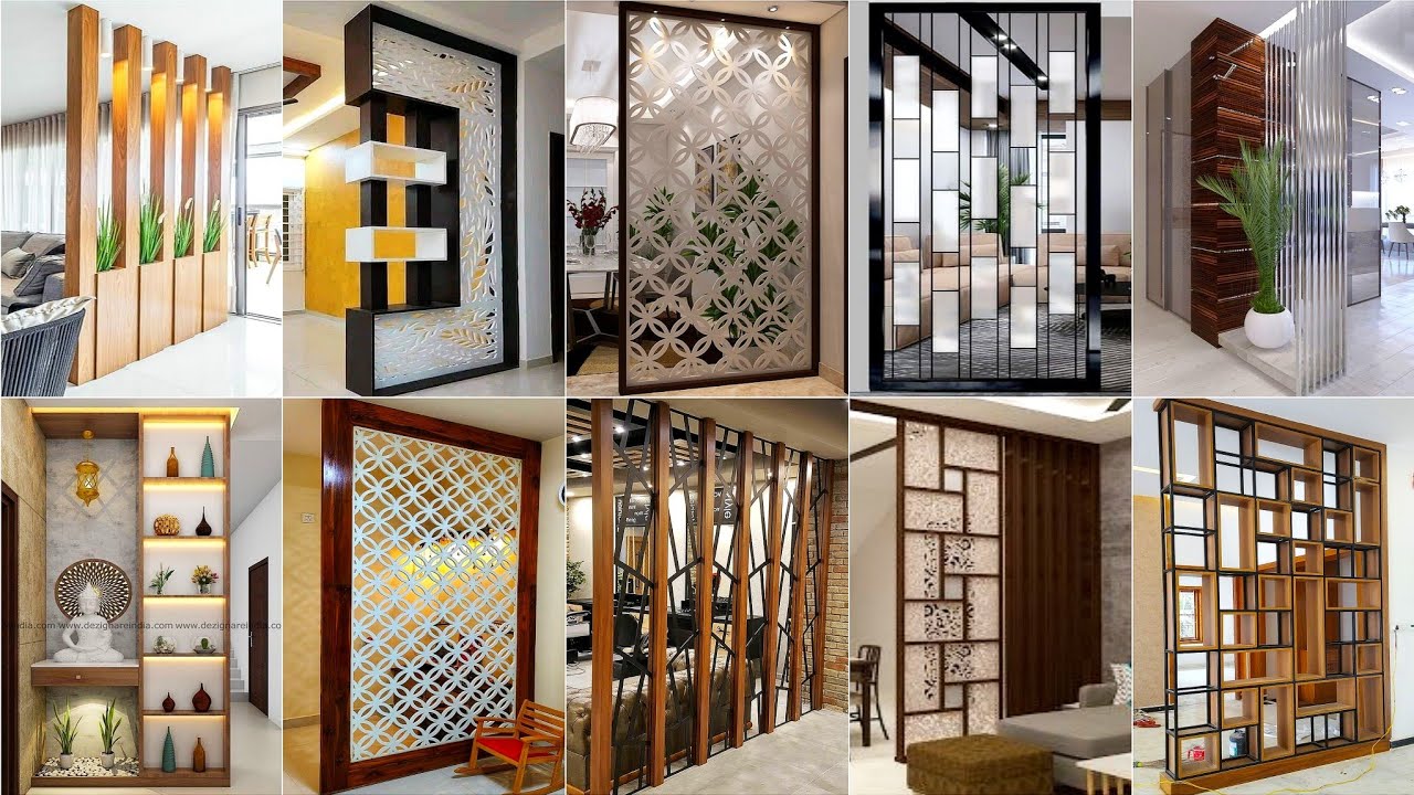 Modern Living Room Partition Wall Designs 2023 Room Divider Ideas | Home Interior Design Ideas