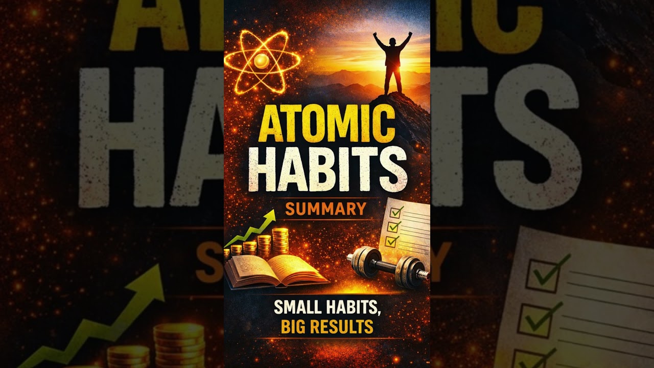 Atomic Habits - James Clear - Summary under 5 mins