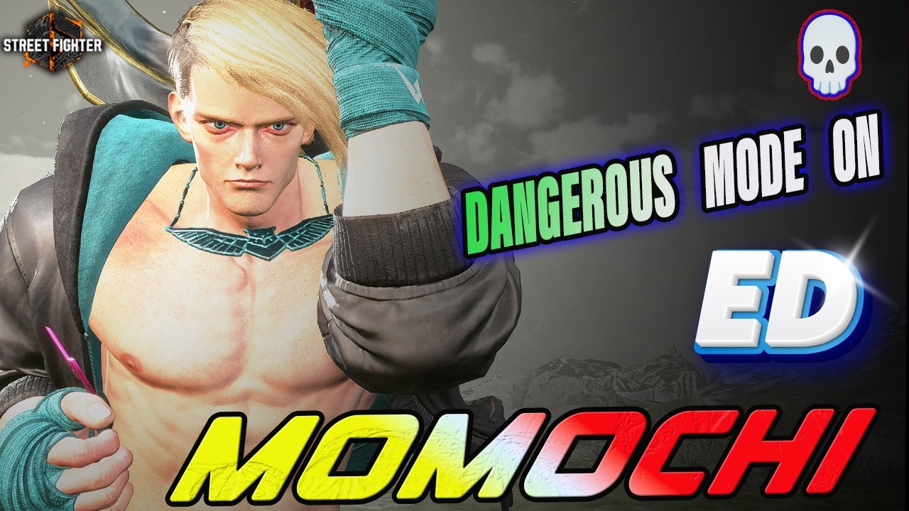 SF6 🔥 MOMOCHI ED ! Brutal Killer DANGEROUD Mode Activated 😱 🎮 Street Fighter 6 High-Level Gameplay