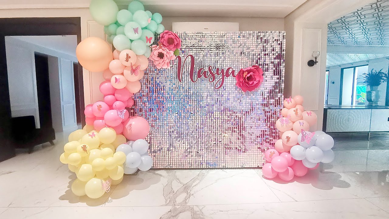 How to install shimmer wall | cherihandicrafts | Philippines