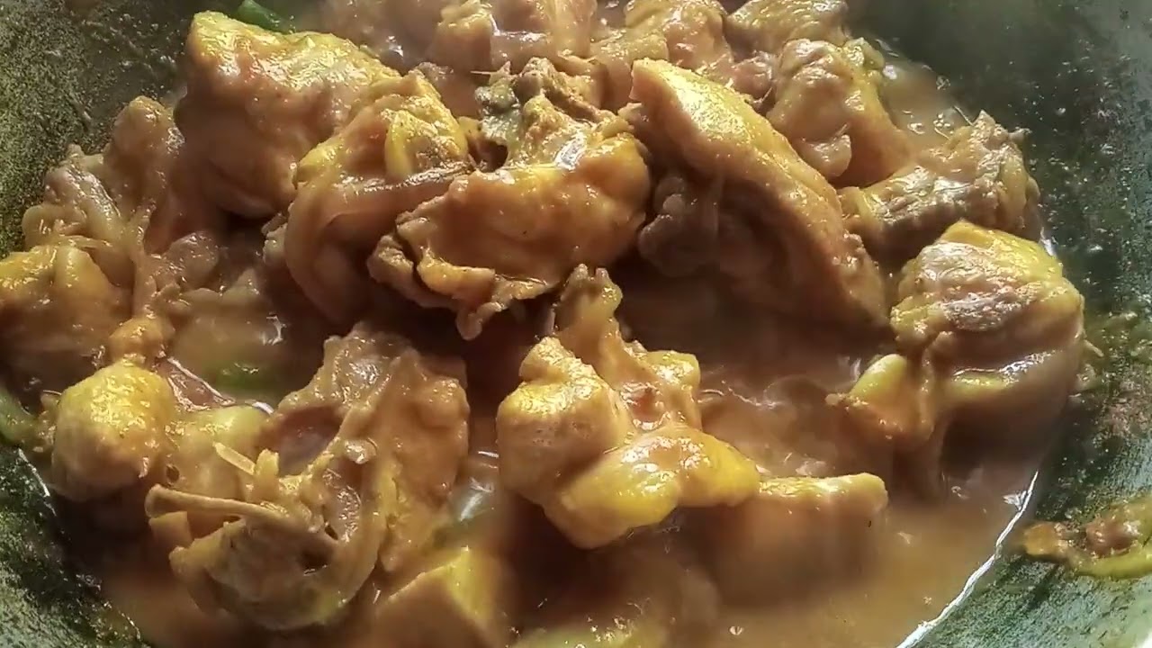 Friday special delicious chicken potato curry. 