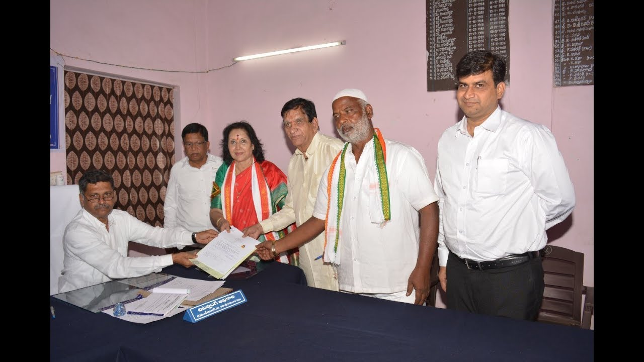 Telangana elections: Congress Zaheerabad Candidate Dr. J. Geeta Reddy Files Nomination