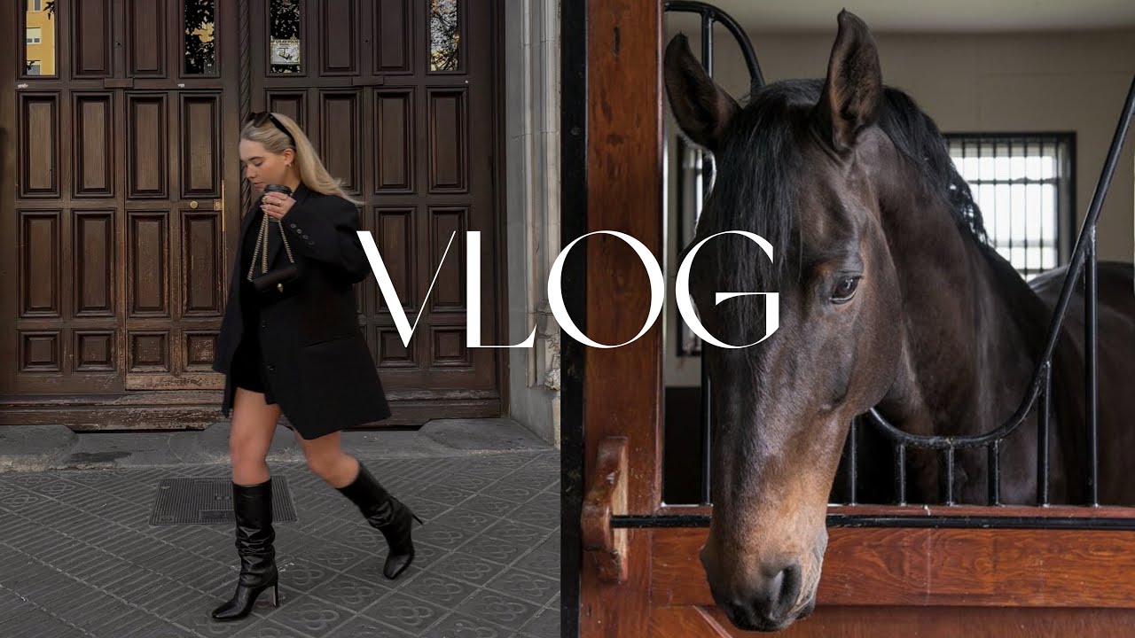 Barcelona Vlog: Luxury shopping at Cartier & Tiffany, going to a Polo Match & more