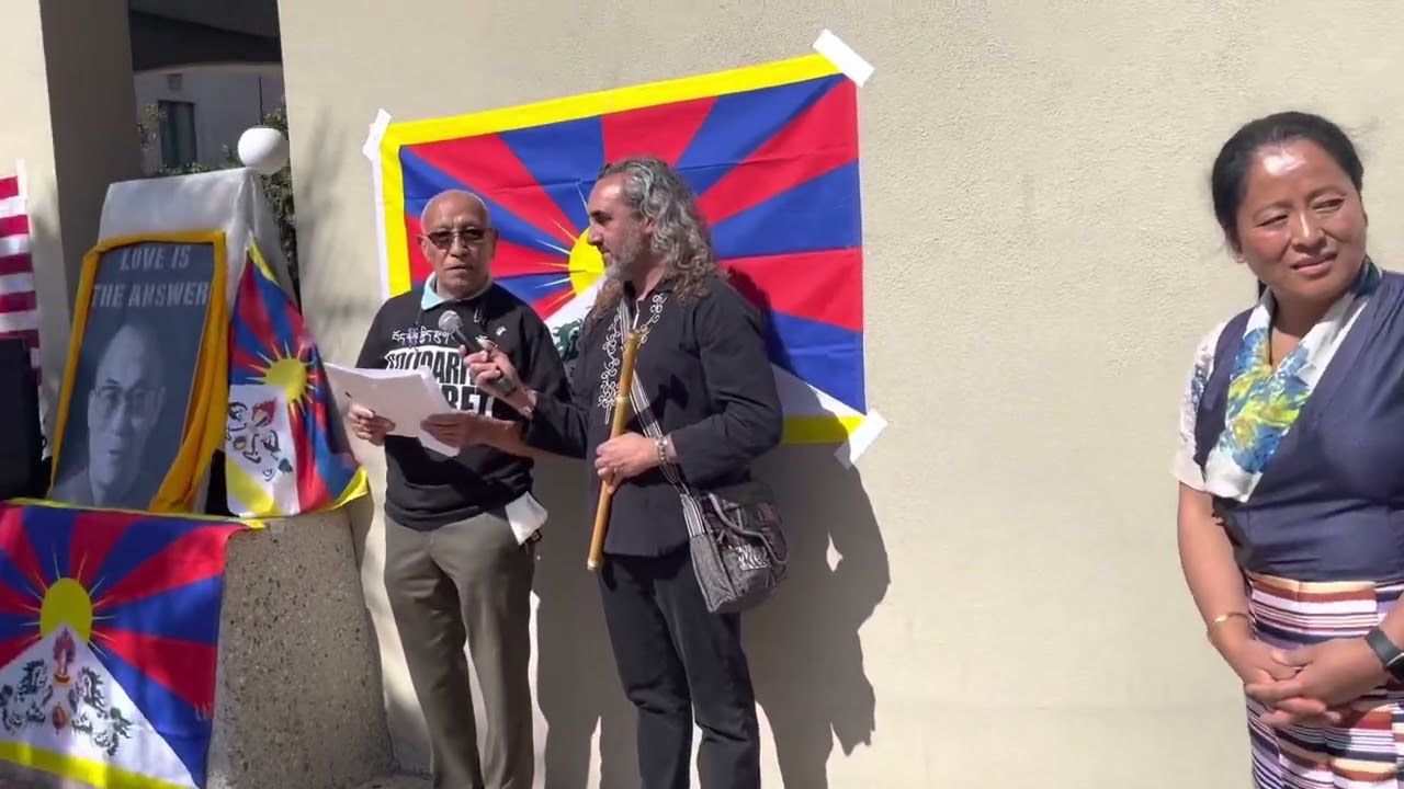 Tibetan National Flag Raise Ceremony and 63rd Anniversary Of the T.N.uprising March 10, 1959 SB. CA