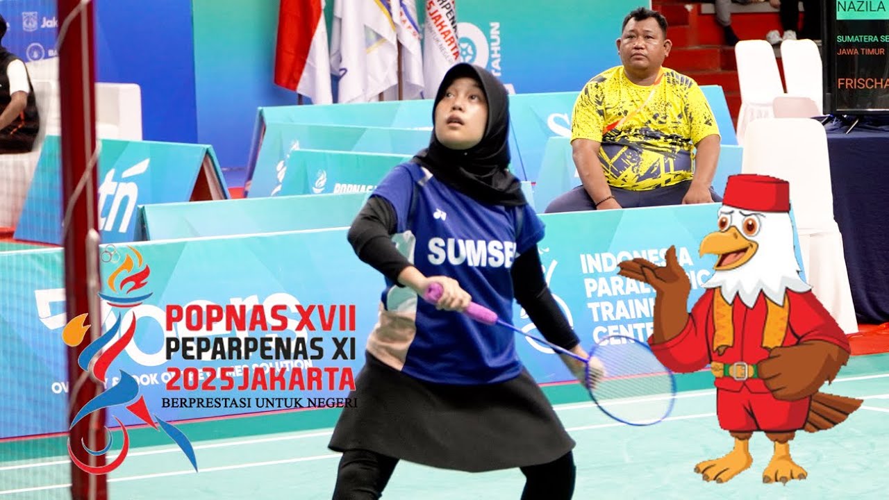 Peparpenas XI 2025: Atlet Para Bulu Tangkis Sumsel Tembus Semifinal!”