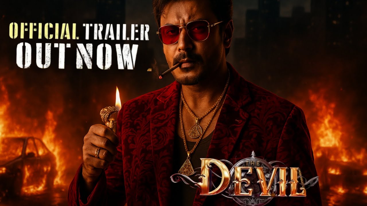 The Devil - Official Trailer (HDR) | Challenging Star Darshan | Prakash Veer | B Ajaneesh Loknath |