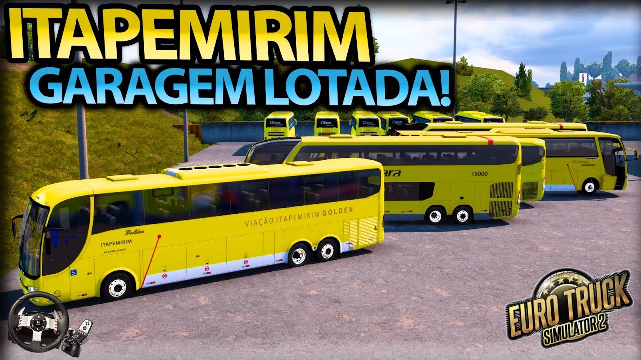 GRUPO ITAPEMIRIM! COMBOIO de ÔNIBUS RUMO a TEIXEIRA de FREITAS-BA | G7 1200 | ETS2 MOD BUS