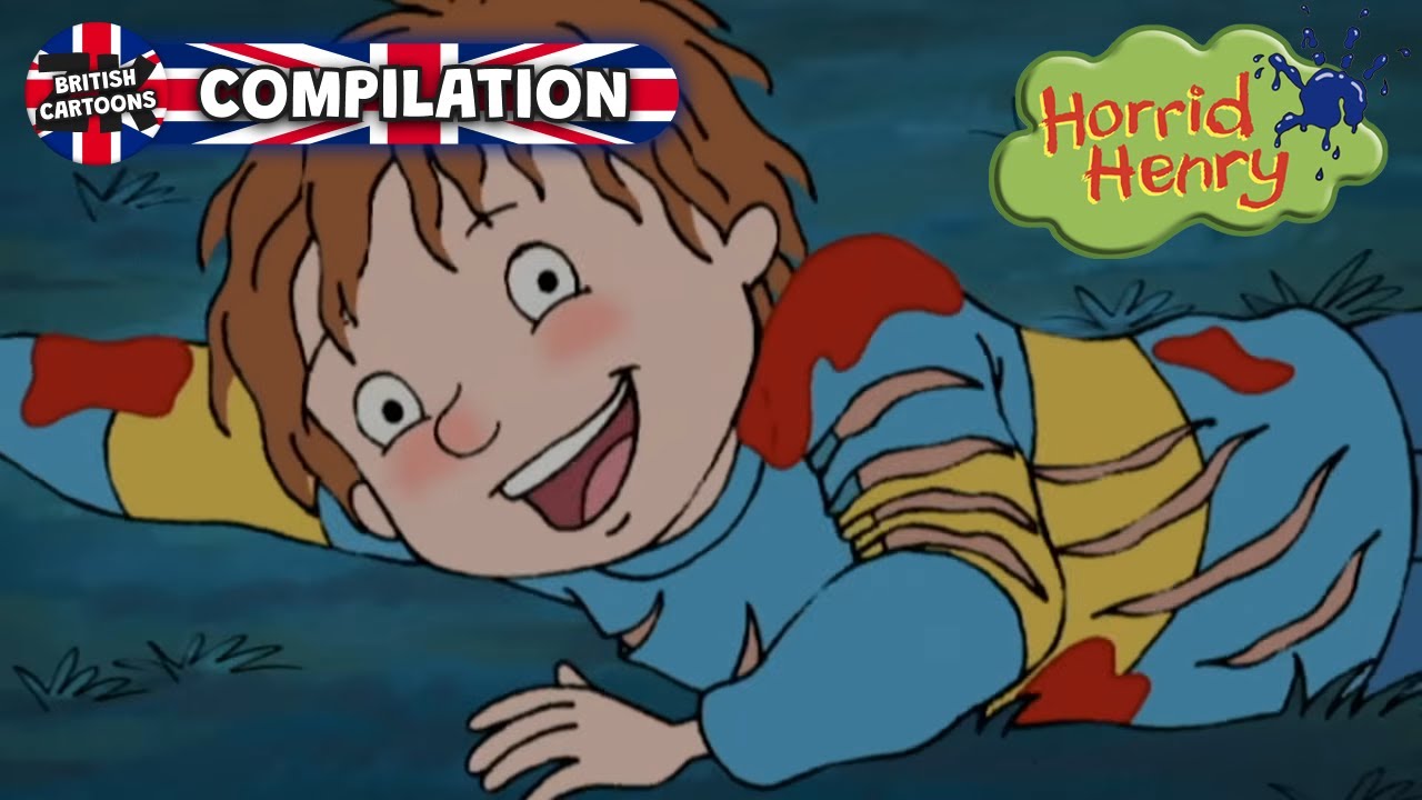 Ghostly Gags & Swimming Struggles 🛟 Horrid Henry FULL EPISODE Compilation | ZeeKay British Cartoons