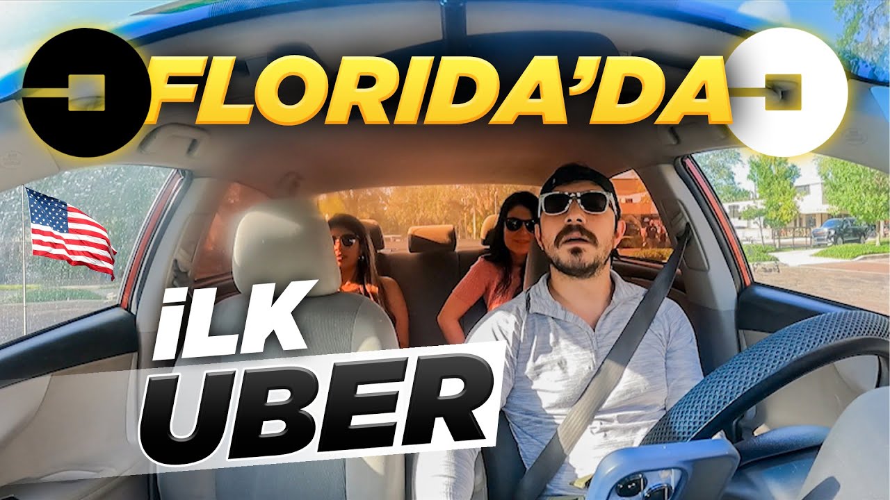 FLORIDA'DA SIFTAHI YAPTIK!! || Amerika'da UBER  -  Orlando mu Los Angeles mı ??
