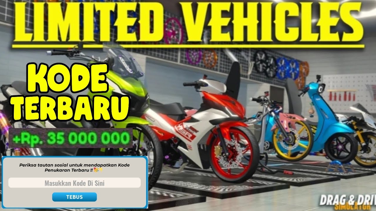 KODE REDEEM DRAG DRIVE SIMULATOR TERBARU | KODE REDEEM DRAG DRIVE SIMULATOR ROBLOX AGUSTUS 2026