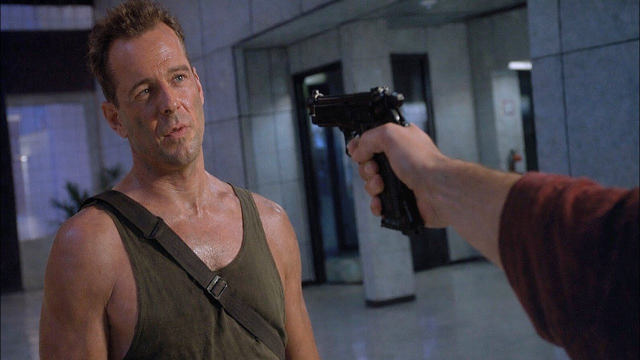 A military-trained terrorist group takes over an airport, unaware a lone cop will ruin everything