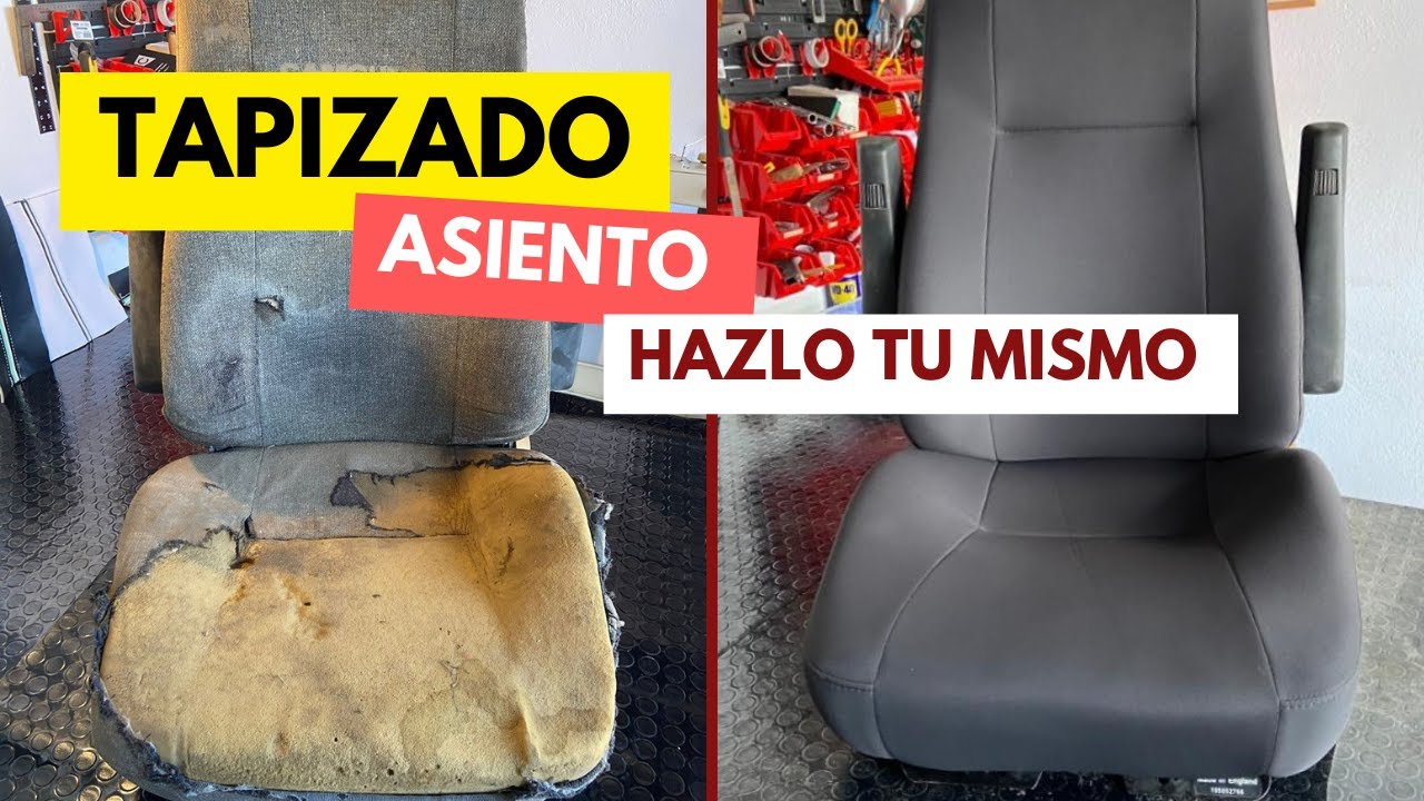 Tapiza tu mismo el asiento de un vehículo #upholstery #tapiceria #viral #tricks #fyp